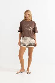 Kai Oversized Tee Chocolate