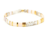 SALT AND ROSE - Tila Bead Bracelets: 6.25 inches - S / Vacation