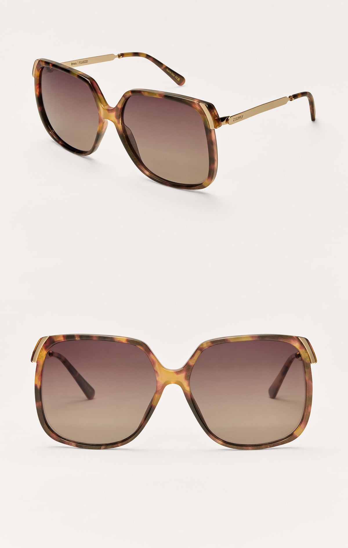 Riviera Sunglasses Tort Gradient