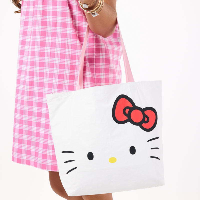 Kitty Face Reversible Tote