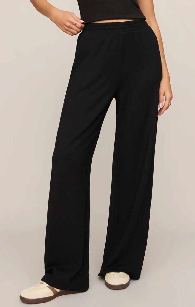 In Transit Modal Pant Black