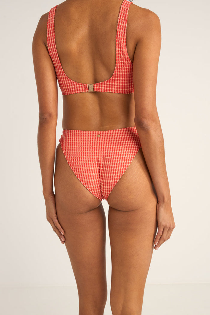Lola Check Holiday Pant Red