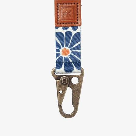 Emmeline Navy Keychain Clip
