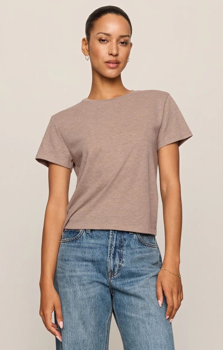 Tourist Tee Heather Ash