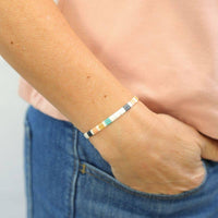 CABANA - Tila Bead Bracelet | Single: 6.25 Inches - S