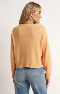 Beach Sweater Orange Cream