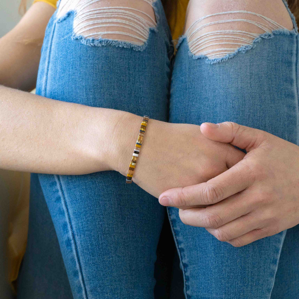 ARIZONA - Tila Bead Bracelet | Single: 6.25 Inches - S