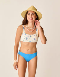 St. Barth Bottoms Pearl Floret/Lagoon