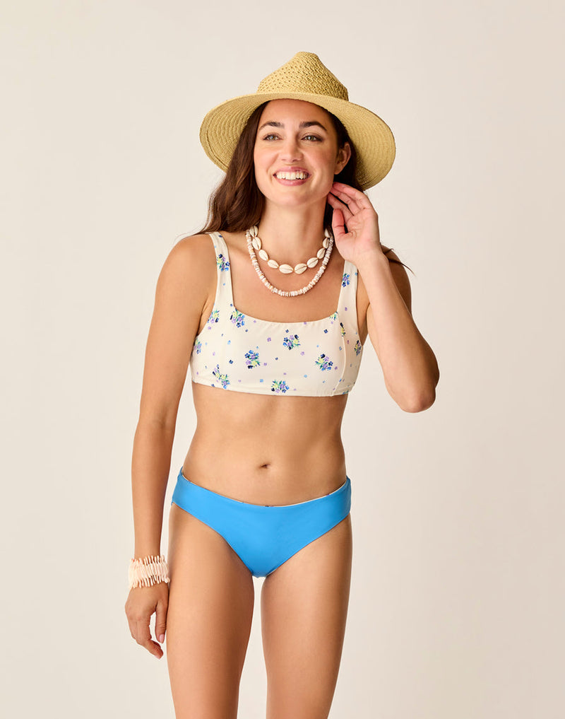 St. Barth Bottoms Pearl Floret/Lagoon