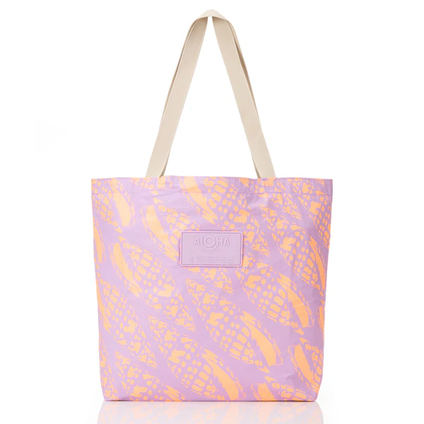 Miter Reversible Tote Nectarine