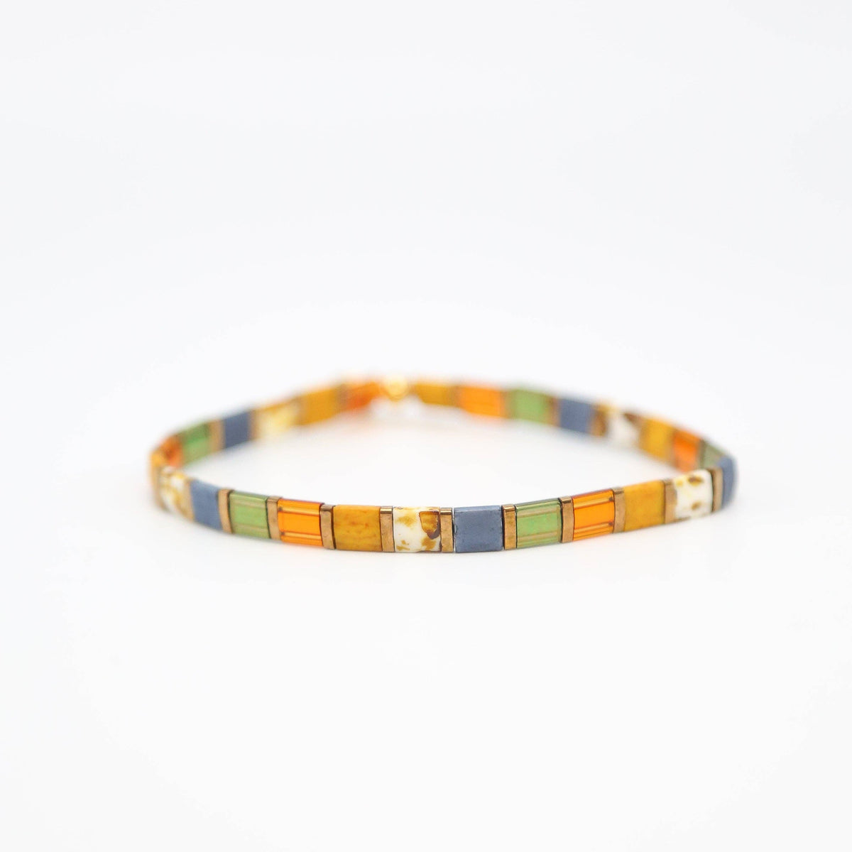 PAINTED MESA - Tila Bead Bracelets: 6.25 inches - S / Cathedral