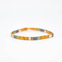 PAINTED MESA - Tila Bead Bracelets: 6.25 inches - S / Cathedral