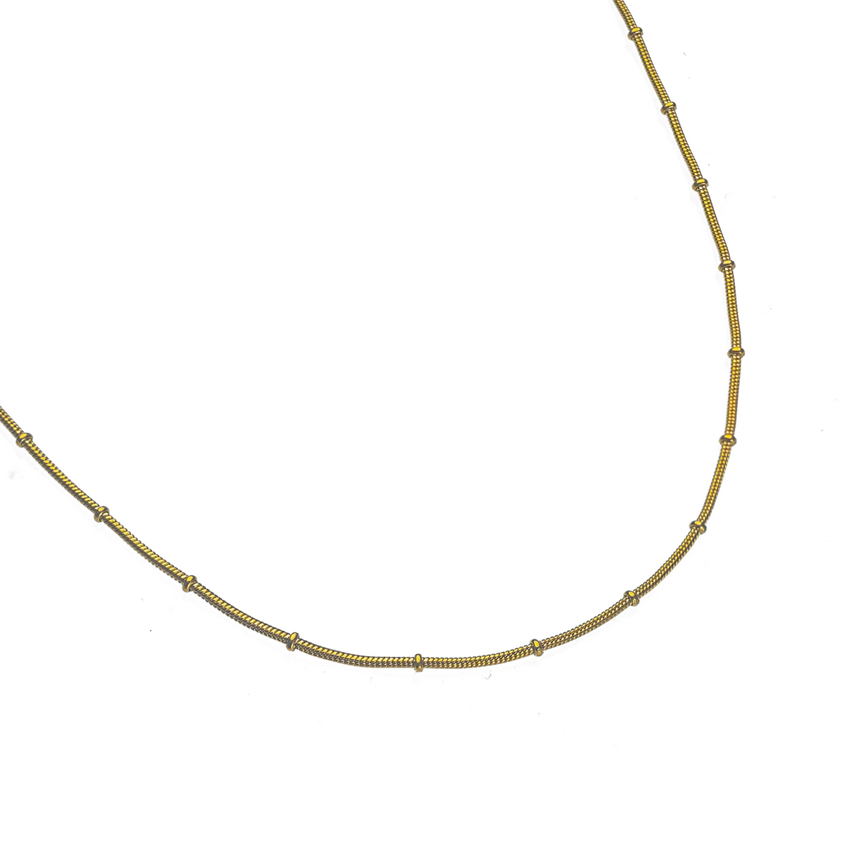 Waterproof Gold Rope Satelite Chain