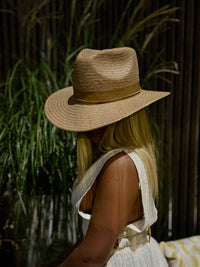The Haze - Packable Straw Hat - Carmel