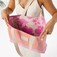 Cabana Holo Holo Tote Red Haute/Sandstone