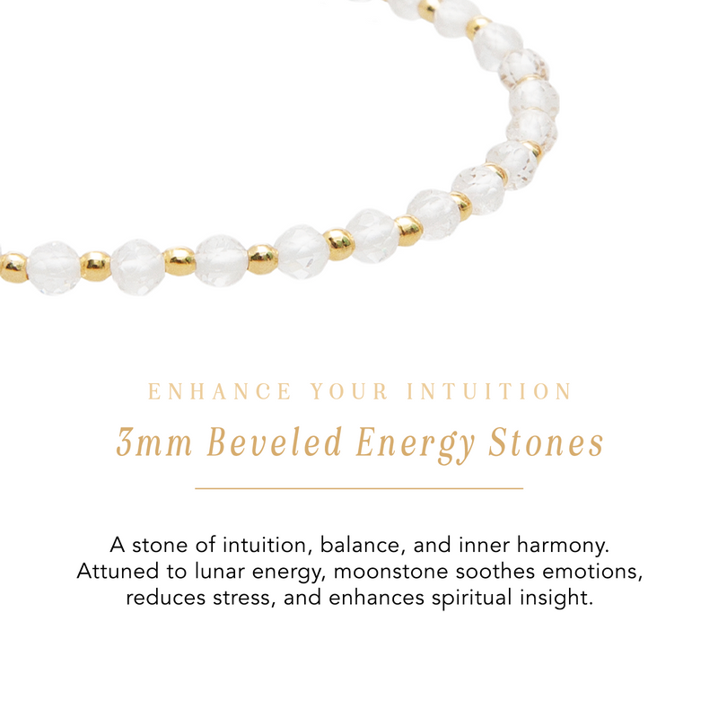Moon Dancer Healing 3mm Anklet Gold