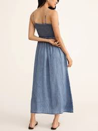 Bayside Chambray Midi Dress