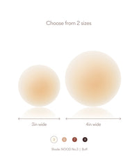 No Show Covers No 5 Soft Tan 3"