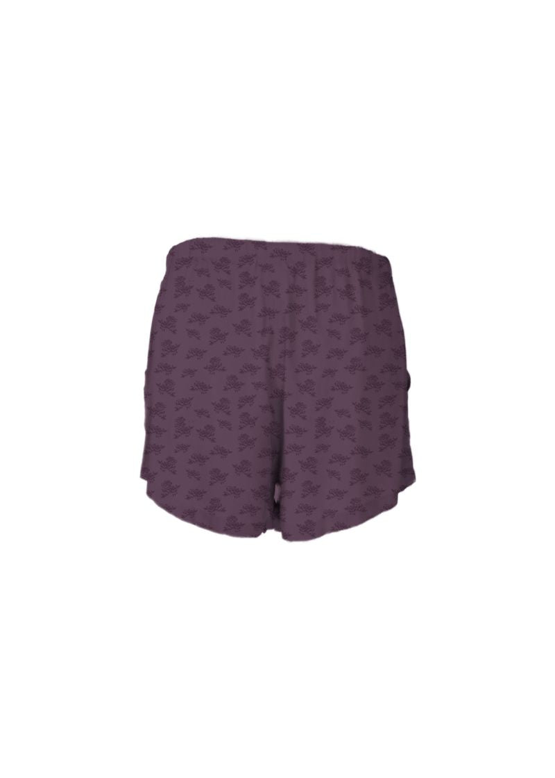 Ava Short Violet Blossom
