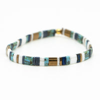 WINTER HARBOR - Tila Bead Bracelet | Single: 6.50 Inches - M