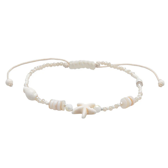 Queen of the Mermaids Shell Anklet