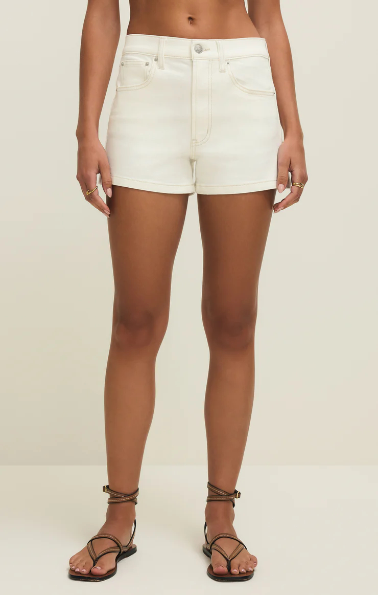 Camila High Rise A Line Short Cloud