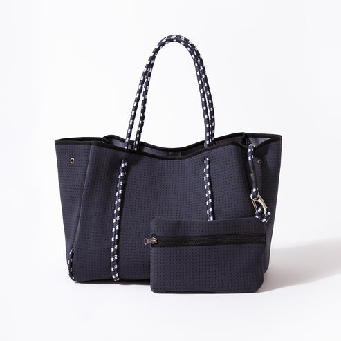Large Neoprene Tote Shades of Grey