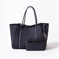 Large Neoprene Tote Shades of Grey