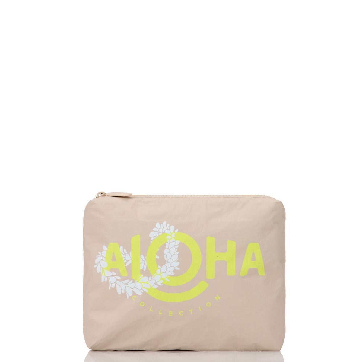 Lei Aloha Small Pouch Highlighter/Sandstone