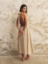 Sahara Sun Maxi Dress Natural