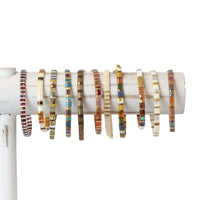 PAINTED MESA - Tila Bead Bracelets: 6.25 inches - S / Cathedral