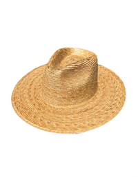 The Parker - Palm Straw Hat - Smoky