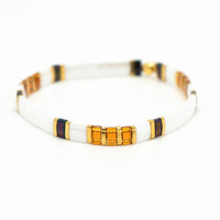 PAINTED MESA - Tila Bead Bracelets: 6.25 inches - S / Cathedral