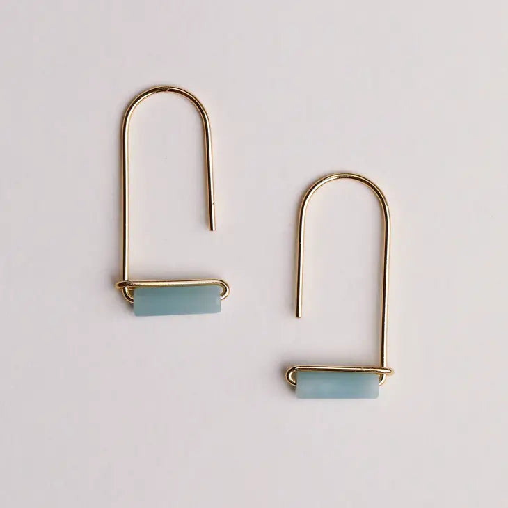 Amazonite Drop Earring