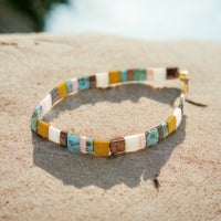 SUNDOWN - Tila Bead Bracelet | Single: 6.25 Inches - S