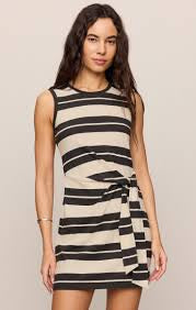 Mattie Striped Mini Dress
