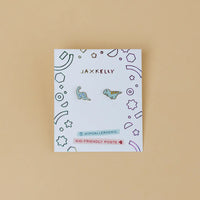 Dinosaur Enamel Kids Earrings