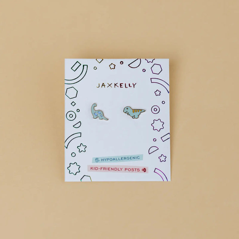 Dinosaur Enamel Kids Earrings