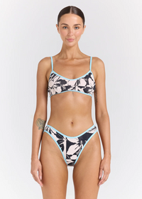 Oahu Scoop Bralette Top Black