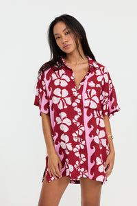 Aloha Shirt Dress Pape’ete