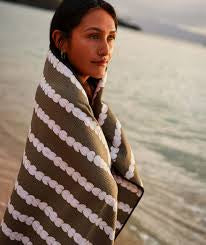 Beach Towel Pikake Lei