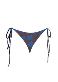 Tie Side Skimpy Bottom Twilight Petal