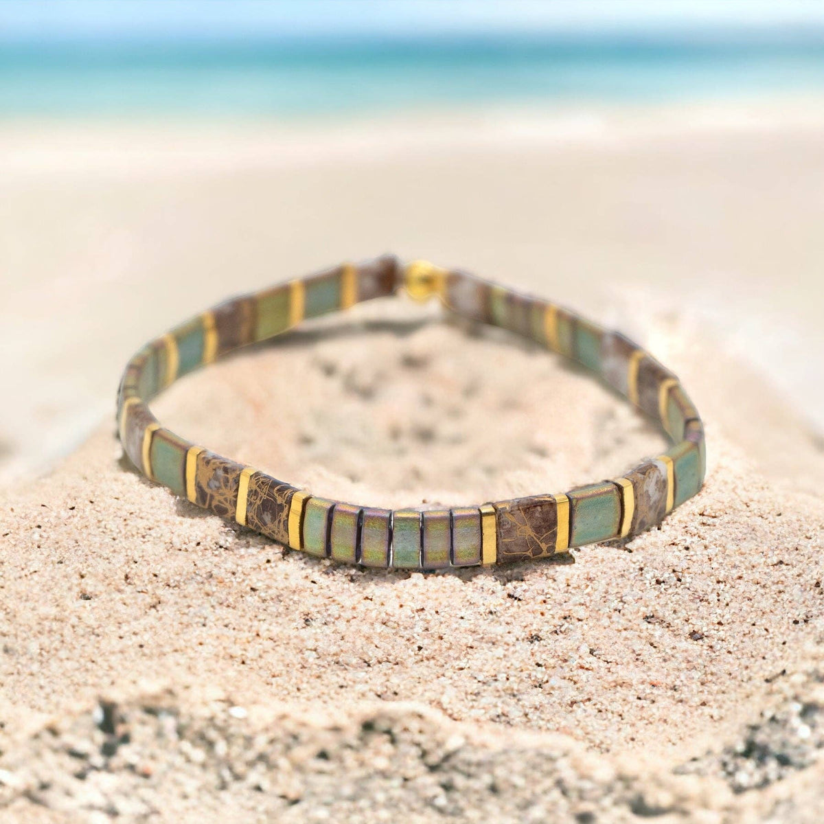 SERENGETI - Tila Bead Bracelet | Single: 6.50 Inches - M