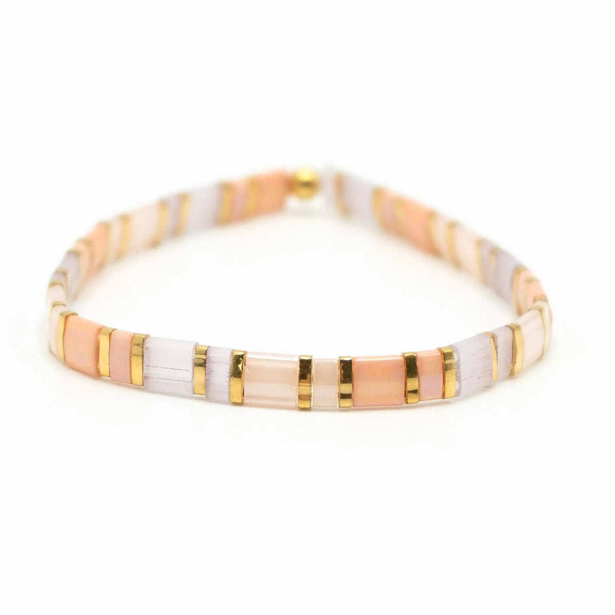 SALT AND ROSE - Tila Bead Bracelets: 6.25 inches - S / Vacation