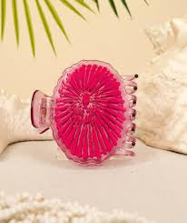 Single Opihi Hair Clip Pink
