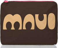 Maui Bubble Small Pouch Tangerine/Coconut