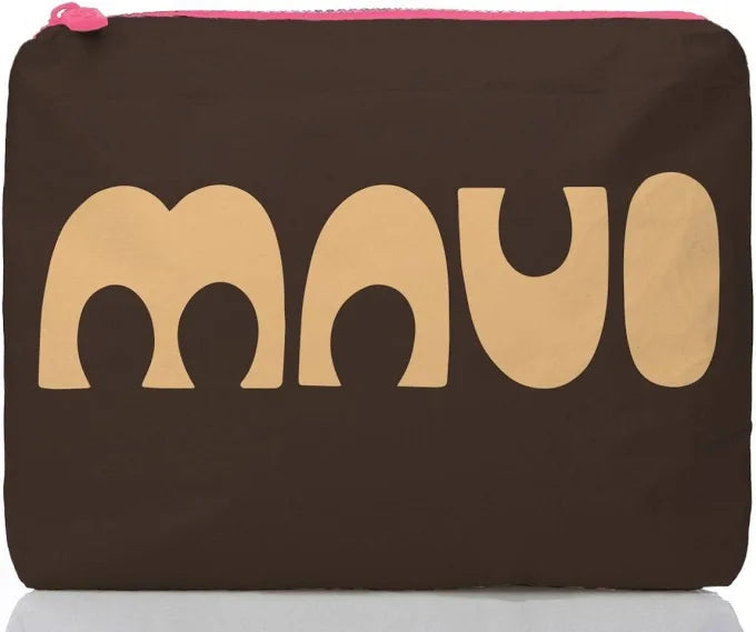Maui Bubble Small Pouch Tangerine/Coconut