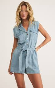 Dash Luxe Denim Romper