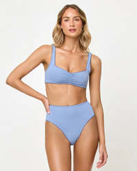 Effie Top Chambray