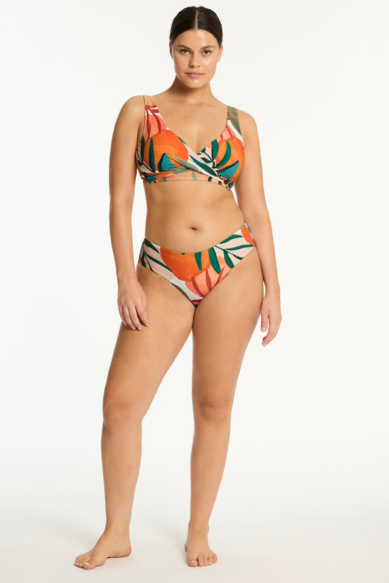 Tropaluxe Cross Front Top